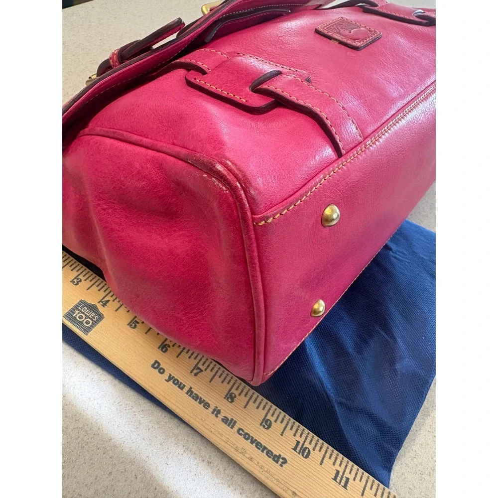 Dooney & Bourke‎ Florentine Satchel Hot Pink Leather Crossbody